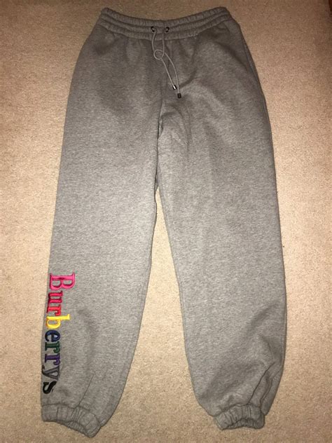 burberry rainbow sweatpants street.